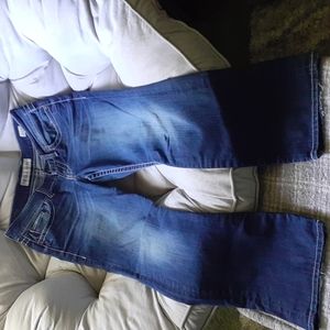 BKE culture 31 waist reg length blue denim